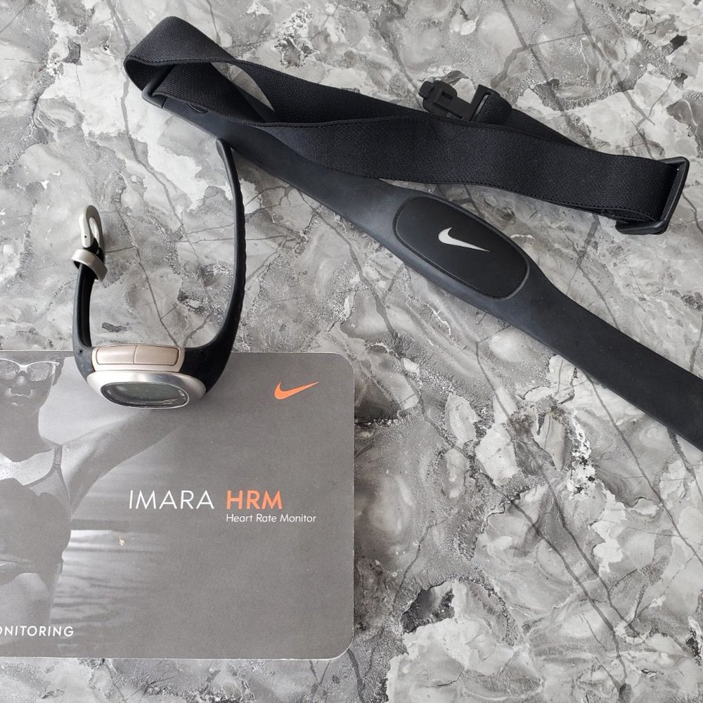 Nike Imara Digital Heart Rate Monitor (HRM) Set NWOT